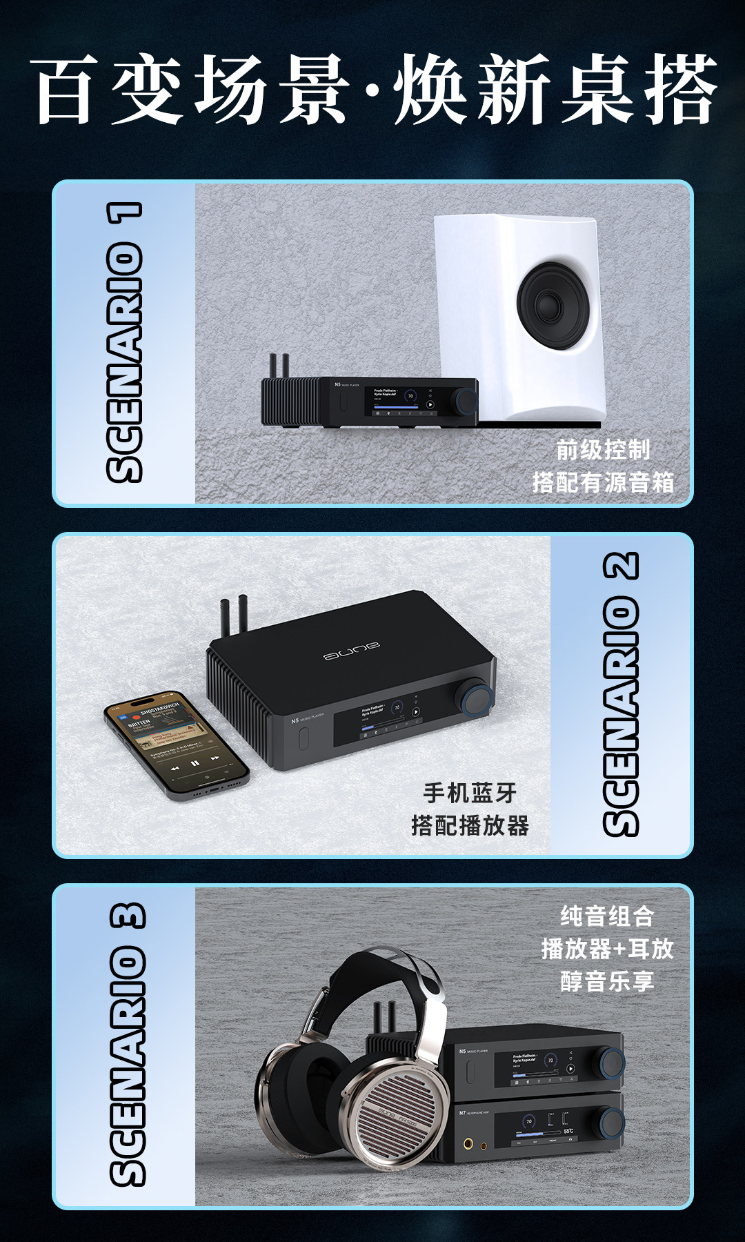 AUNE N5 Dimensions Diagram