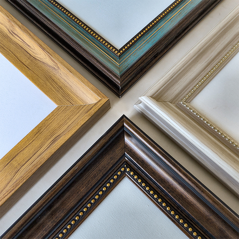 European-Style Picture Frame, No Need to Frame Oil Paintings, Empty Frame, Outer Frame with Linen Canvas, No Need to Assemble, Finished Oil Painting Frame