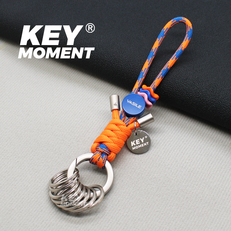 Key Moment Original High-End Alloy Keychain Ring Classification Management Small Pendant Bag Buckle Chain for Men and Women Key Moment Original High-End Alloy Keychain Ring Classification Management Small Pendant Bag Buckle Chain for Men and Women