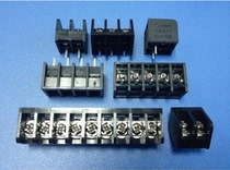 Terminal block HB611-6 35MM 300V 20A switching power terminal with cover fuel retardant