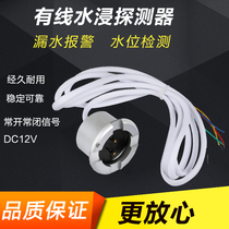  DC12V DC water leakage detector Water level detector Water immersion alarm Normally open normally closed signal water immersion sensing