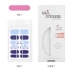 Dán móng tay đầy đủ nhãn dán Hyuna nhãn dán Pháp Frangipani Daisy Nail Polish Sơn móng tay Nail Film Nail Sticker - Sơn móng tay / Móng tay và móng chân