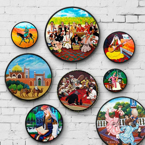 Бубен, сувенир ручной работы, этнические музыкальные инструменты, подвеска, подарок на день рождения