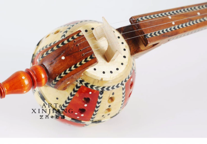 45 cm Ai Séc trang trí đồ trang trí nhạc cụ dân tộc Tân Cương đặc biệt người bán trang trí quà tặng kỷ niệm thủ công - Nhạc cụ dân tộc