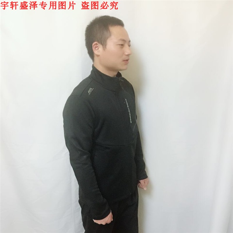 Áo len nam YA Anta áo len mùa thu 2018 đan áo thể thao giản dị áo khoác gió nam 15833702 áo khoác nam thể thao