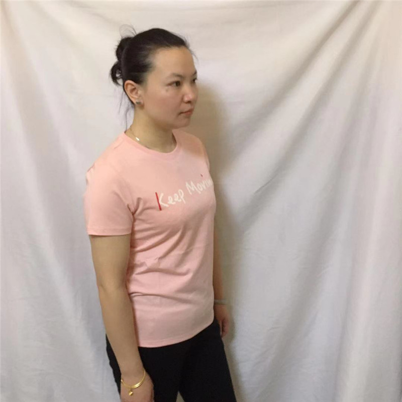 Áo thun thể thao tay ngắn ZBY Anta nữ 2019 hè mới cotton giản dị T phần áo thun cotton thoáng khí 16927151 - Áo phông thể thao áo thun lining