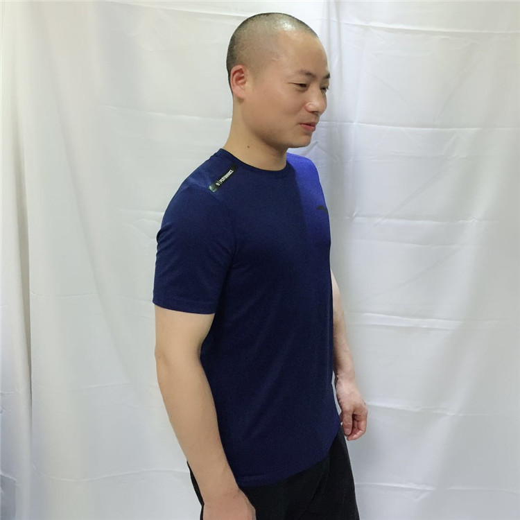 Khuyến mãi lớn Áo thun nam Anta hè 2018 mới thể thao ngắn tay thấm hút ẩm nhanh áo thun thể dục nhanh 15827144 - Áo phông thể thao áo ba lỗ nam the thao