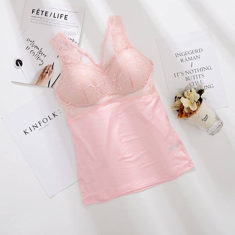 Foreign trade Original single 2021 Spring summer tail goods No steel ring Comfort Milk Silk Vest No Steel Ring Free Wearing Bra Thin