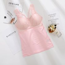 Foreign trade original single 2021 spring and summer tail goods no steel ring comfortable milk silk vest no steel support free wearing bra thin