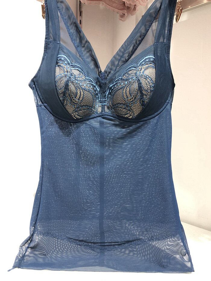 Foreign Trade Raw Single Cut Mark Export No Steel Ring Shapewear no steel ring bunches Belly Underwear free of wear and bra vests