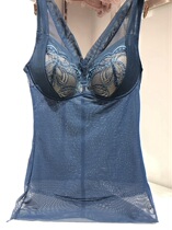 Foreign Trade Raw Single Cut Mark Export No Steel Ring Shapewear No Steel Tocorder Body Close-up Underwear Free of Wearing Bra Vest