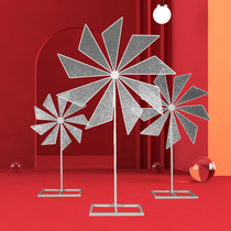 New wedding props Windmill stage Ferris wheel road guide wedding ceremony decoration ornaments scene layout Wedding supplies