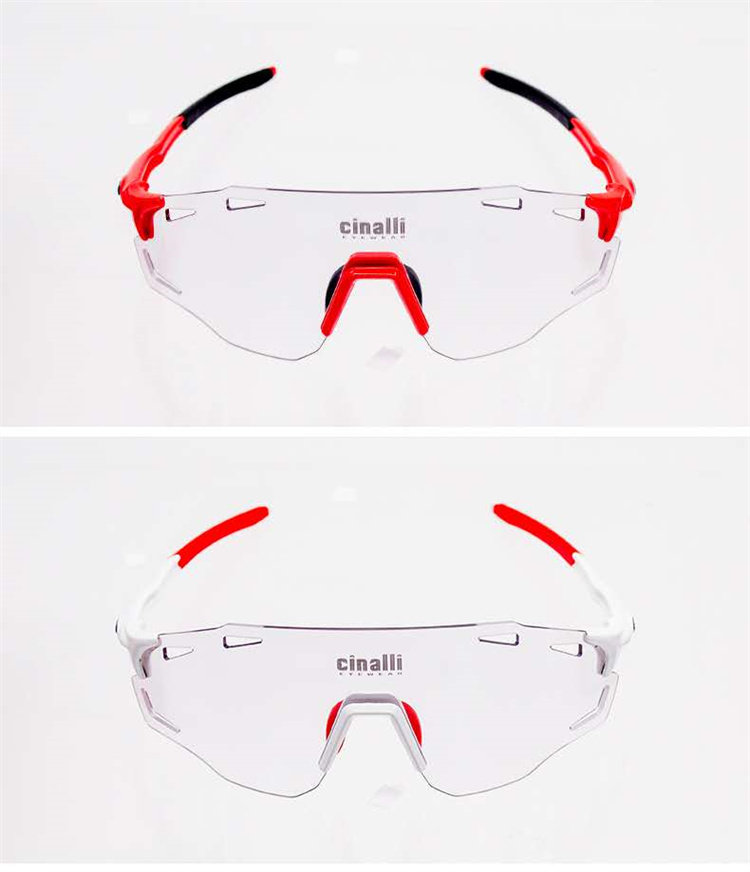 велоочки cinalli 齐纳利变色骑行眼镜近视男女款户外运动防风沙自行车眼镜 eyewear