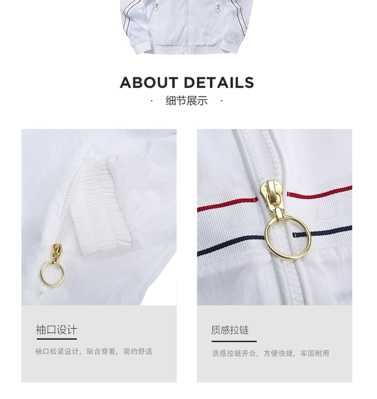 Li Ning thể thao loạt thời trang nam áo gió thể thao quần áo chống nắng mùa hè phần mỏng áo gió 2019 mùa hè AFDP125 - Áo gió thể thao áo khoác muji