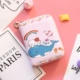 Ví ngắn dây kéo ngắn hoạt hình dễ thương hello kitty Hello Kitty nhỏ tươi nữ sinh viên ví tiền - Ví tiền ví dài nữ