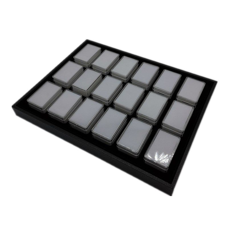 Depository pendant handmade emerald display case Naked Stone Show Colorful Gems Ring of Jewelry Play Samples Sky Beads Contained