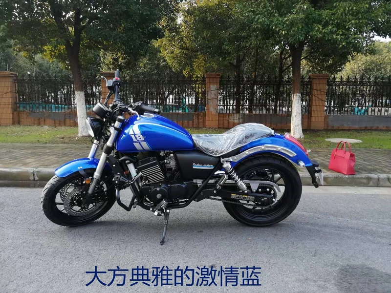 Prince Motorcycle Retro American Cruise Double xi lanh 350CC Nước làm mát Dầu mát 250 EFI Đầu máy phân khối lớn - mortorcycles