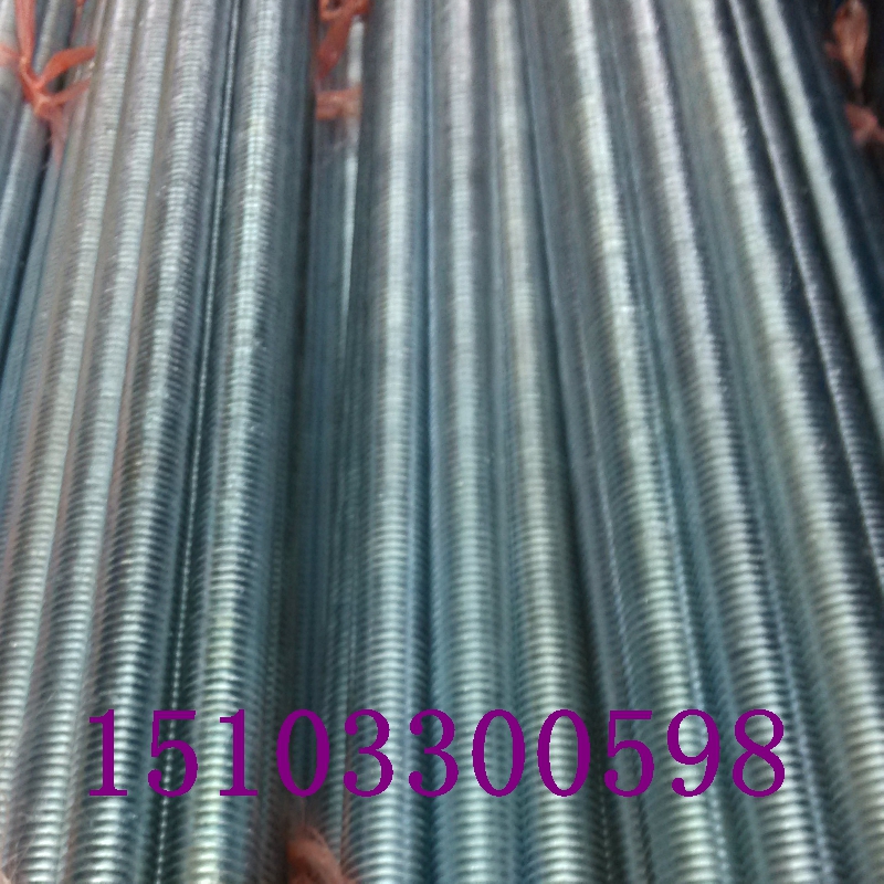 Ventilation Duct Decoration Suspended Ceiling Country Mark Galvanized Tooth Strip Wire Rod threaded rod through wire screw M6 M8 M10 M10