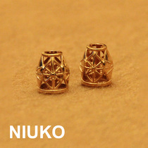 NIUKO accessories hanger Gold metal strand air hanging bell Alloy fur coat Noble sling buckle