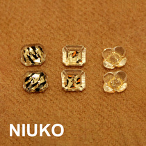 NIUKO accessories knitted shirt translucent buttons Monopoly BAO WEN zebra plastic coat buttons