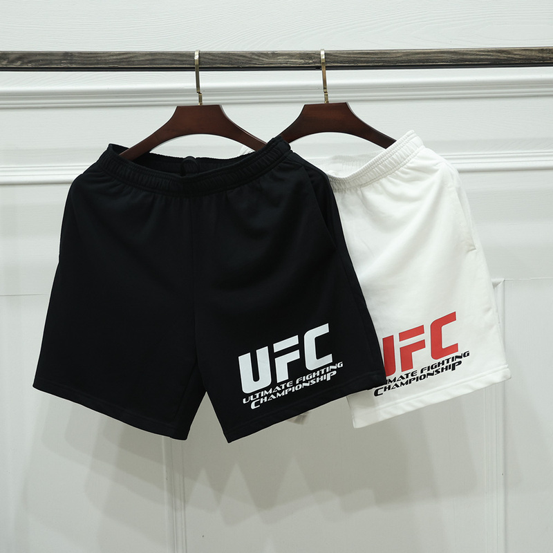 Sports Shorts, Pure Cotton, Summer Mid-Length Pants, Gym Running, Walking, Casual, Comfortable, Fighting Mma Pants