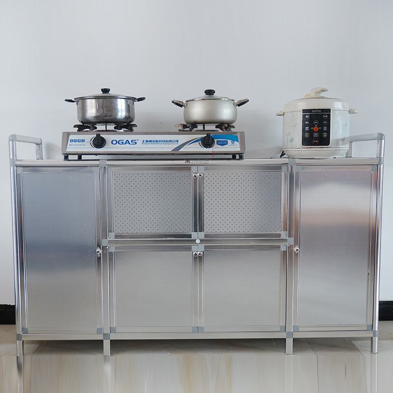 Simple Self Embly Aluminum Stove Cabinet Stainless Steel Aluminum Stove Cabinet Stainless Steel