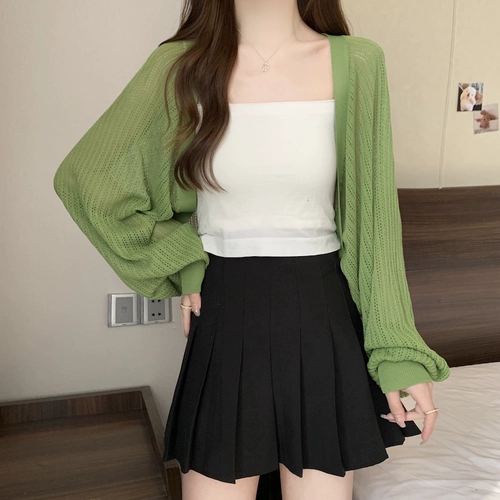 Шелковый тонкий кардиган, летняя одежда для защиты от солнца, размер, по фигуре