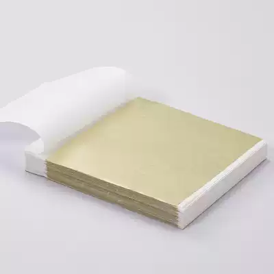 Factory direct champagne gold foil paper Taiwan imitation gold foil champagne gold powder bright Hotel Hotel KTV