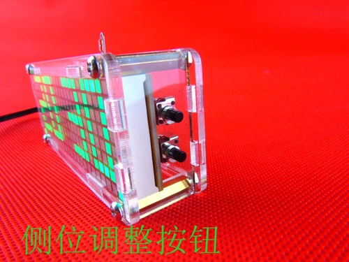 Matrix Matrix Светодиодные электронные часы DIY Kit Single -Chip Machine Digital Clock персонализированные рабочие столы акция