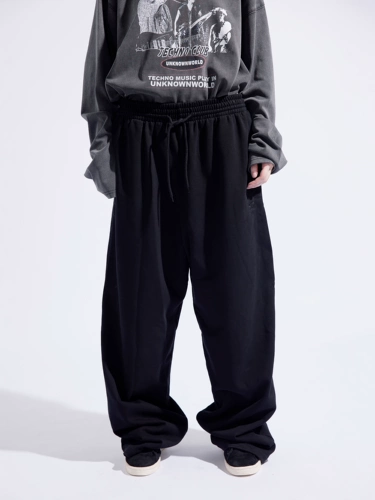 Неизвестный мир FW22 Souple тяжелее 460 г мягкого клейкого протока нейтральных мужчин и женских штанов
