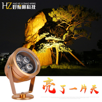LED projection light 3W5W flood light Engineering light Garden light Spot light Landscape light Small spot light Outdoor waterproof