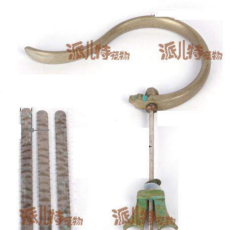 White Bronze Antique Large Hook Painting Brow Large Cage Hook Bamboo Cage Subpainting Eyebrow Pen Accessories