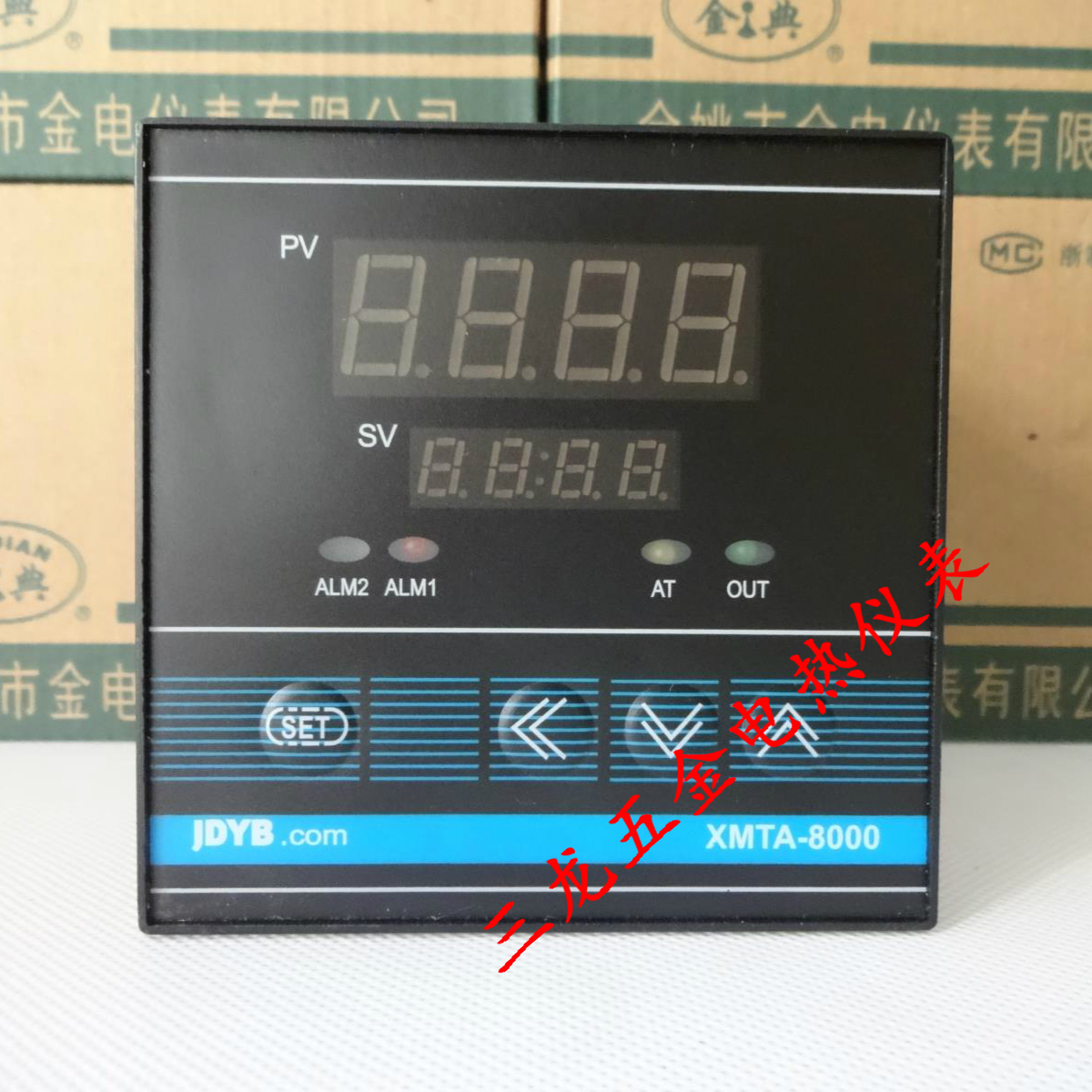 Yu Yao Jindian Intelligent temperature-controlled instrument XMTA-8411 8052 8022 Temperature controller temperature measuring instrument table