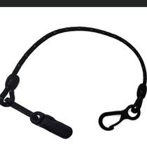 (Nylon model) Basketball referee professional anti-sweat anti-riot rope short rope referee whistle rope whistle rope lanyard whistle rope