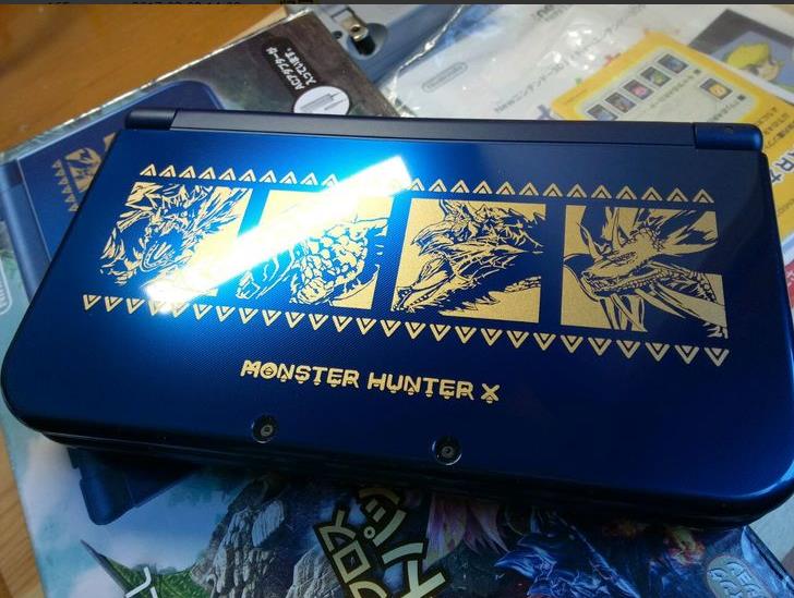 Máy trò chơi New3dsll 3DSLL đã sử dụng bảng điều khiển trò chơi Nintendo 3ds Trung Quốc cầm tay Pokemon Sun and Moon - Bảng điều khiển trò chơi di động máy chơi game mini cầm tay