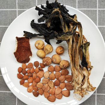 Guangdong Soup Package, Soup Ingredients, Dried Vegetables, North and South, Apricot and Scallops, Dry and Moisturizing Dry Goods, Health-Preserving and Moisturizing Stew Package
