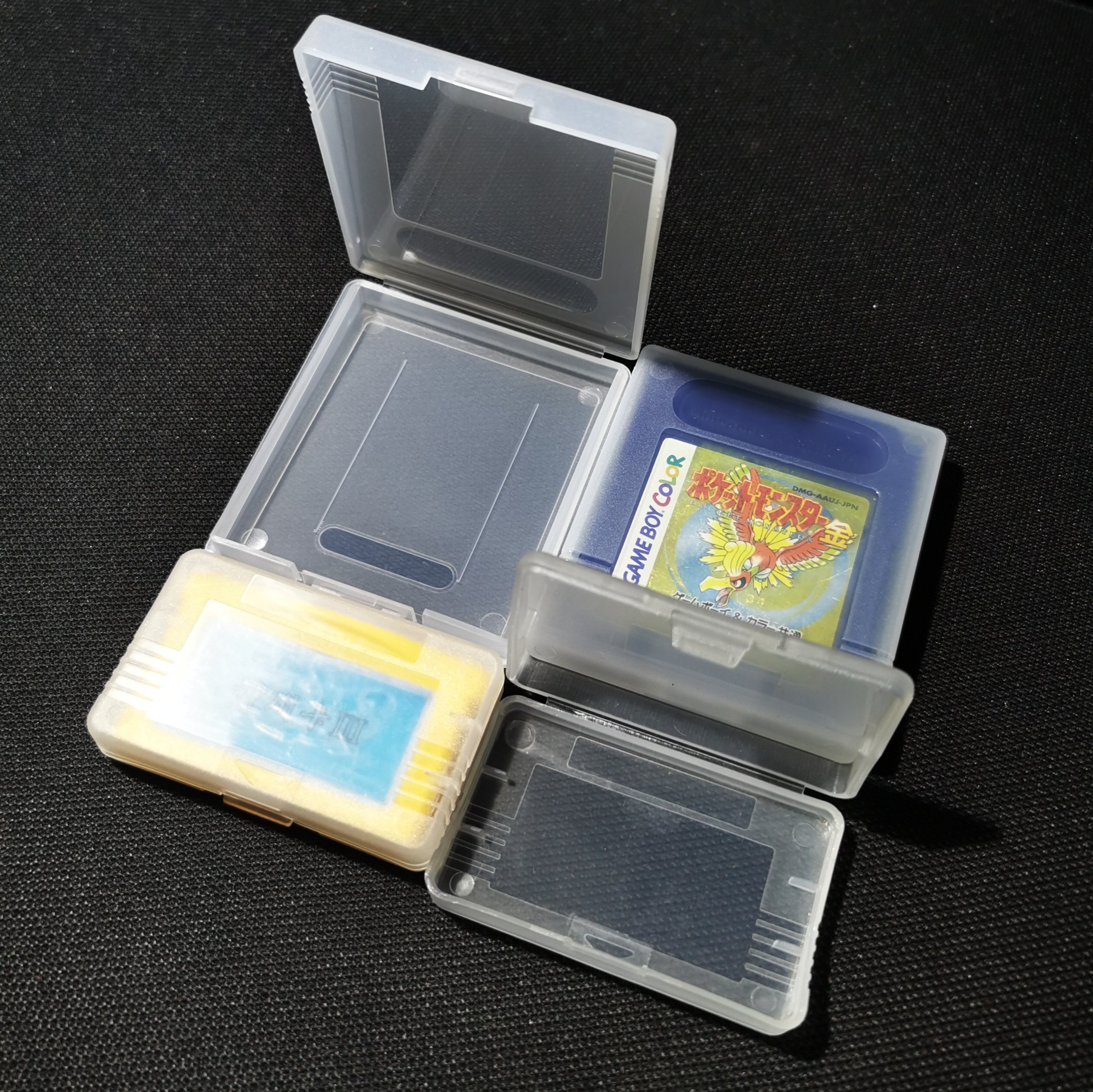 Nintendo GBA game cassette storage box storage box GBC NGPC high-quality transparent card box dust-proof and moisture-proof