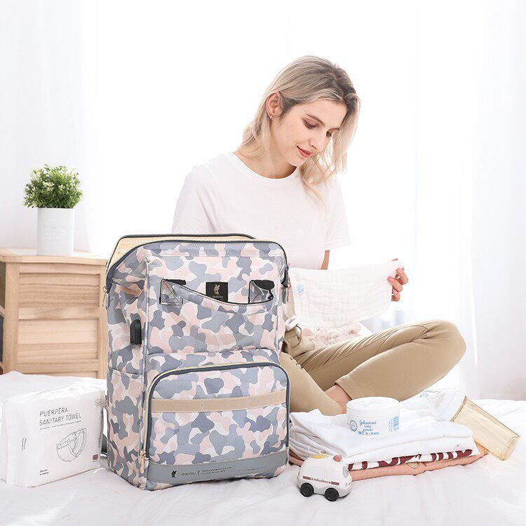 Mommy bag 2022 new mother bag bag bag bag bag in summer large capacity outdoor light handbag bag