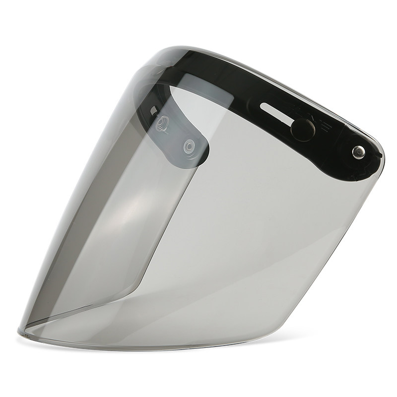 Taiwan Straight Mirror Original Fitting Retro Safety Helmet Goggle Shield Mirror Triple Buckle Type Lens Straight Mirror Helmet Goggle