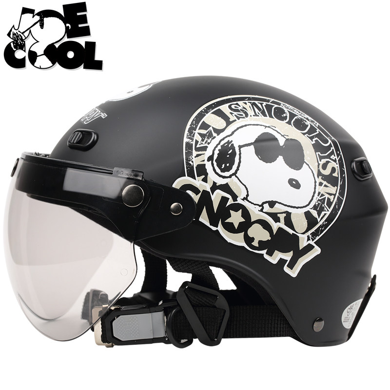 Taiwan Huatai Adult Four Seasons Helmet Electric Locomotive Cartoon Fashion Black Safety Hat for Men and Women Summer Safety Hat