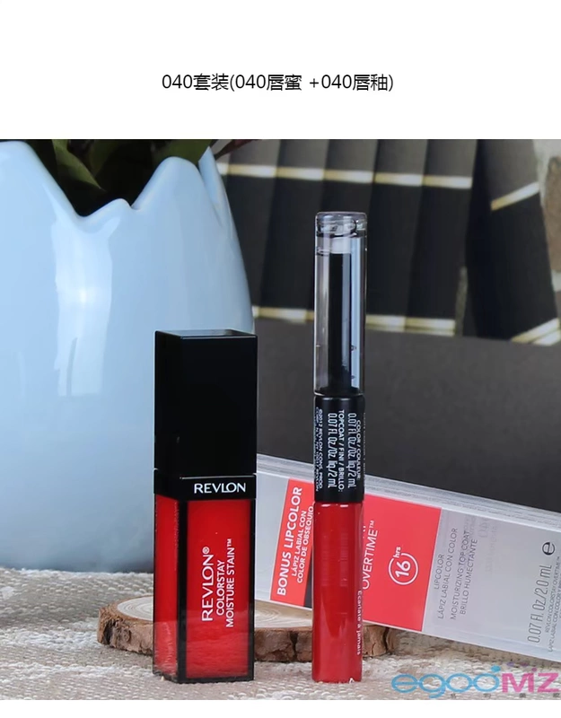 2 bộ ruthenium liên tục khai thác không mềm đôi môi không bóng đôi son bóng + son môi ẩm son bóng 3ce glass gloss	