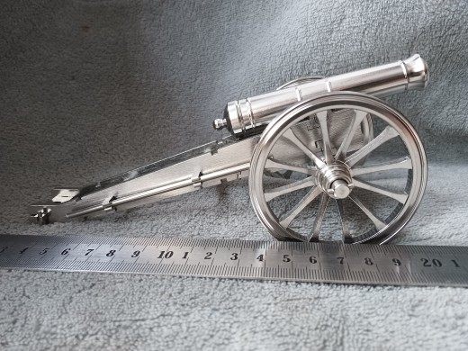 Exquisitos adornos de escritorio artesanales de colección de burbujas italianas retro de acero inoxidable