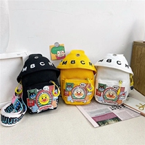 Child Skew Satchel Boy Handsome Canvas Backpack Bread Superman Cartoon Chest Bag Cute Spring Summer Tourist Baby Bag