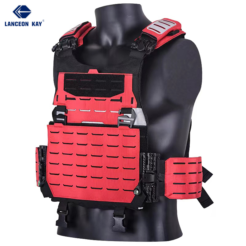 Lightweight Tactical Vest Molle Module Quick Release Cs Combat Equipment Breathable Multi-Functional Protective Rescue Vest Lightweight Tactical Vest Molle Module Quick Release Cs Combat Equipment Breathable Multi-Functional Protective Rescue Vest