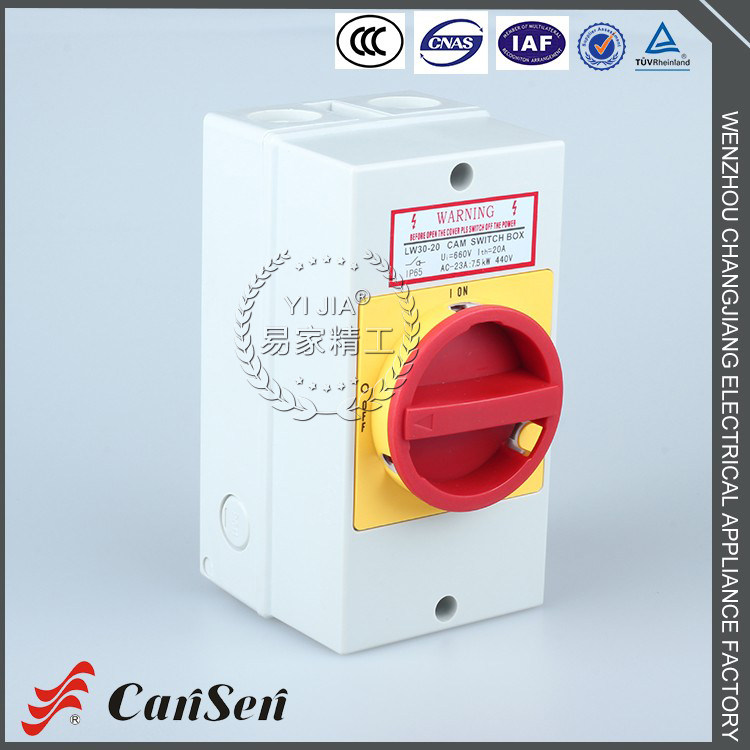 Long letdown transfer switch LW30-40 400011 thermoplastic sealing case with protective grade of IP65