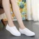 2018 phiên bản mới của Hàn Quốc của giày vải thấp cho sinh viên giày boot nữ cổ cao