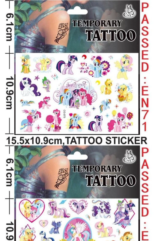 Cartoon anime nhân vật đồ chơi hình xăm sticker em bé hình xăm sticker cơ thể trẻ em vẽ hình xăm đồ chơi - Đồ chơi giáo dục sớm / robot đồ chơi công nghệ thông minh