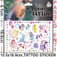 Cartoon anime nhân vật đồ chơi hình xăm sticker em bé hình xăm sticker cơ thể trẻ em vẽ hình xăm đồ chơi - Đồ chơi giáo dục sớm / robot