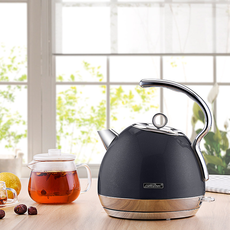 Cidylo Electric Kettle for Home Use, 304 Stainless Steel, Automatic Power-Off, Large Capacity, European Style Water Kettle