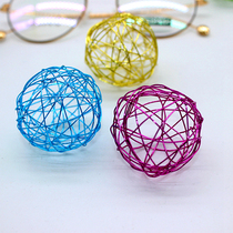 Glasses counter decoration ornaments high-grade gold ball jewelry counter decoration glasses display glasses shooting props